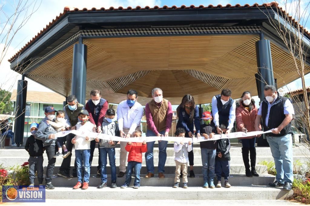 Con un Gobierno honesto se atiende zona rural, 32 mdp serán invertidos en Atecuaro 