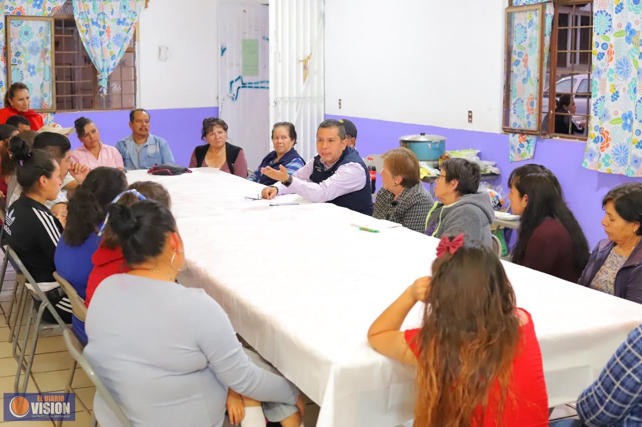 Encargados del orden del distrito 11 apoyan a Juan Carlos Barragán para la presidencia de Morelia