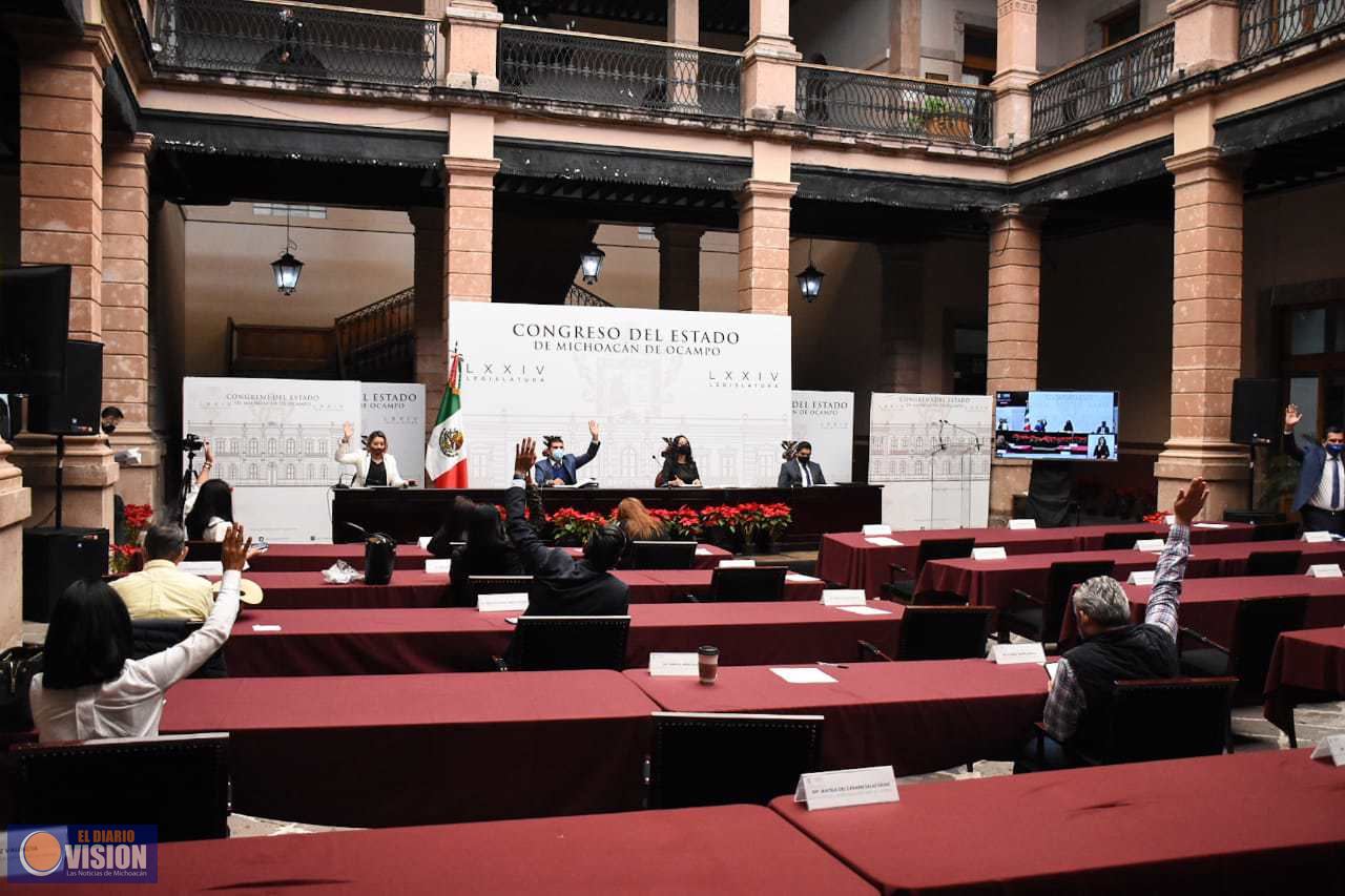 Congreso michoacano aprueba Ley que regula uso de cubrebocas