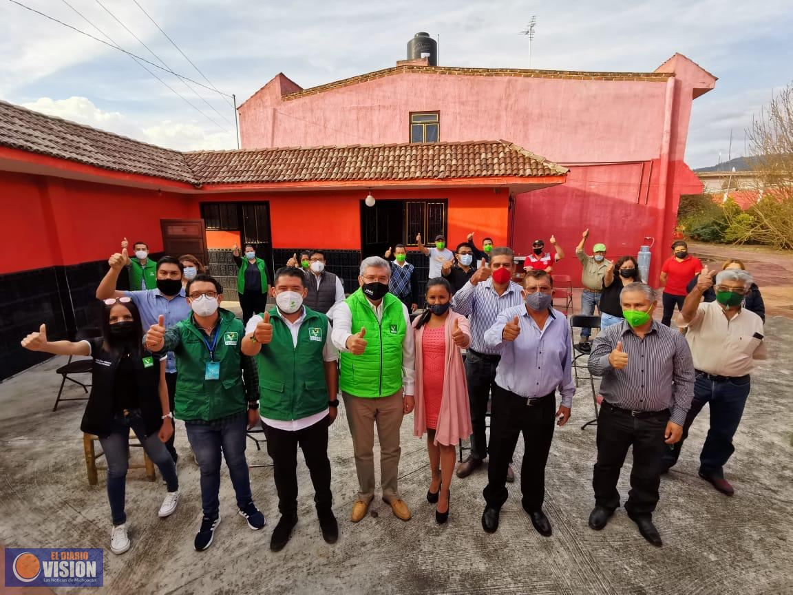 Somos la única alternativa para el cambio en Michoacán: Magaña de la Mora