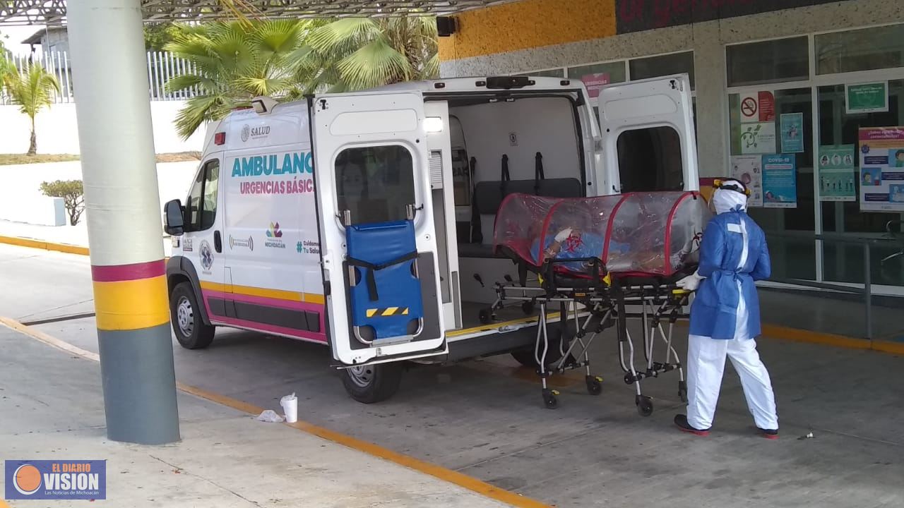 Alcanza Morelia 98% de ocupación hospitalaria COVID-19