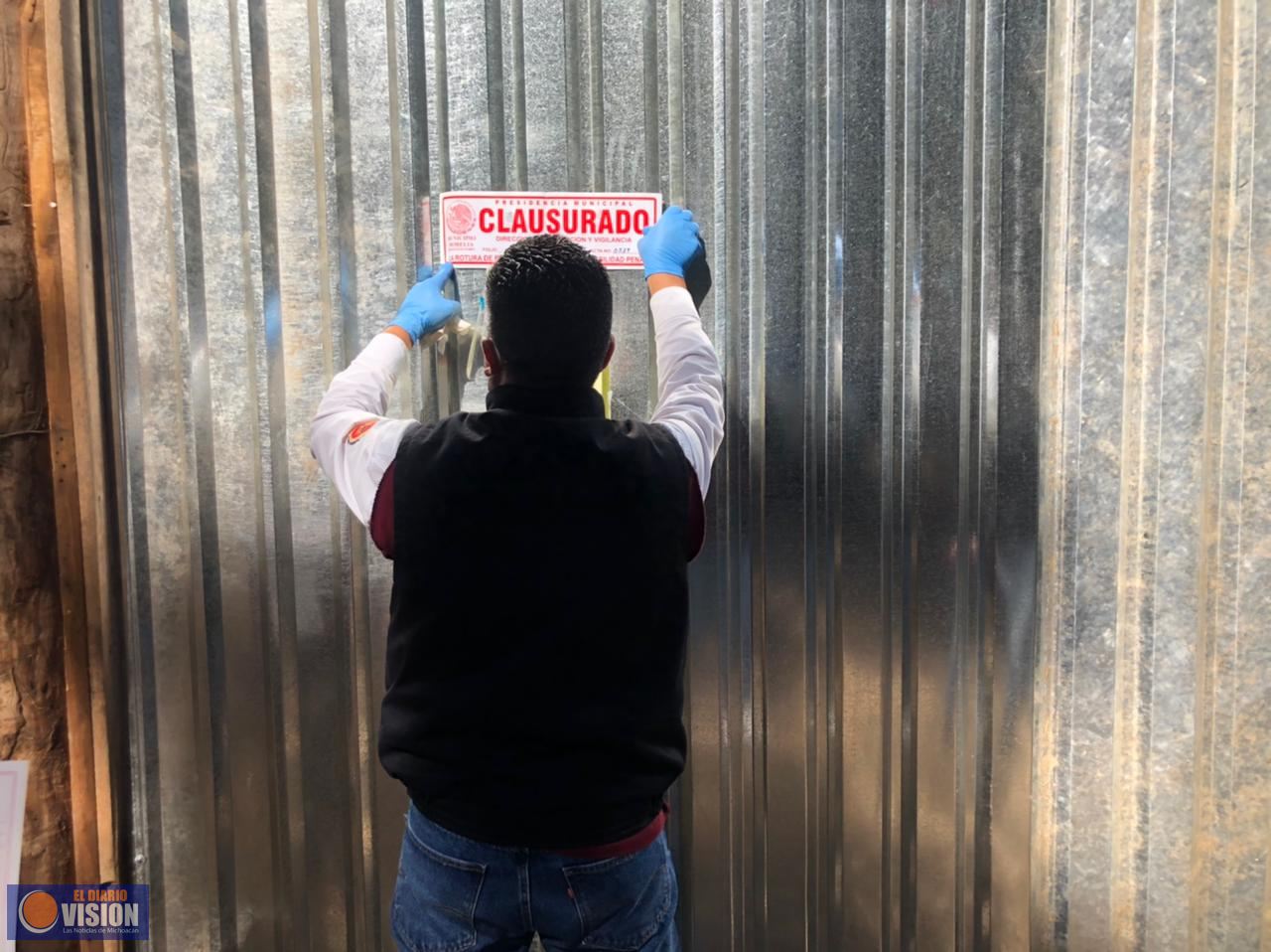Clausura Gobierno Municipal inmueble tras reporte de maltrato animal 