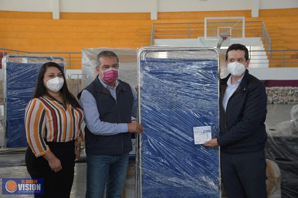 A través de donativo, fortalecerá Gobierno de Morelia unidades médicas municipales 