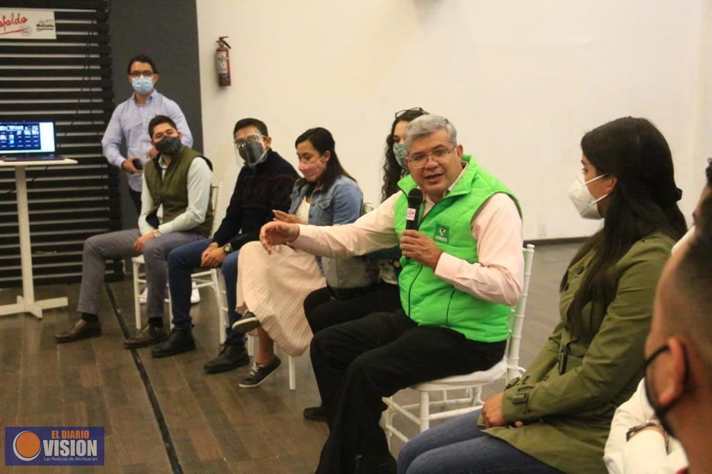 Juventudes del Verde se suman al proyecto de Magaña de la Mora