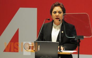 Rinde el último informe de Gobierno Moreliano, Rocio Pineda 