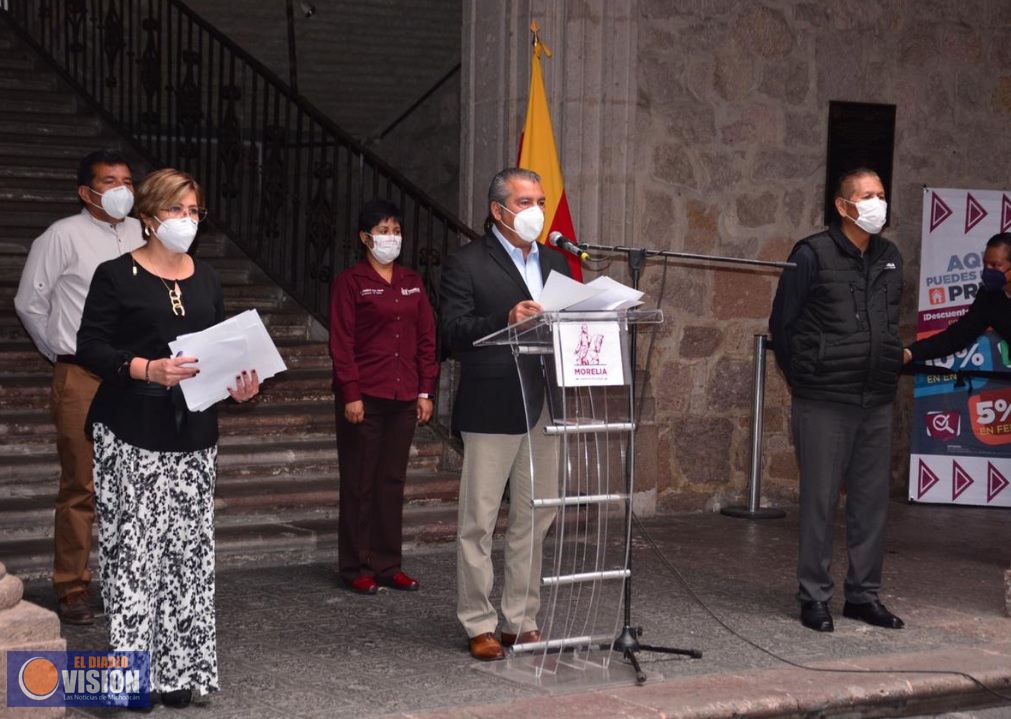 Ayuntamiento de Morelia ofrece recargas de oxígeno gratis y préstamo de tanques a la ciudadanía 