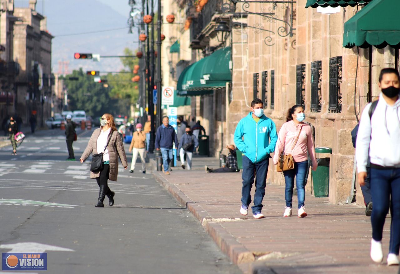 Personas de 20 a 49 años, las que más se contagian de COVID-19 en Michoacán