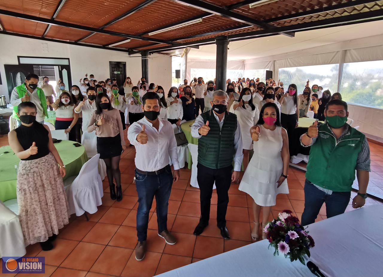 Estamos listos para plantear el cambio en Michoacán: Magaña de la Mora