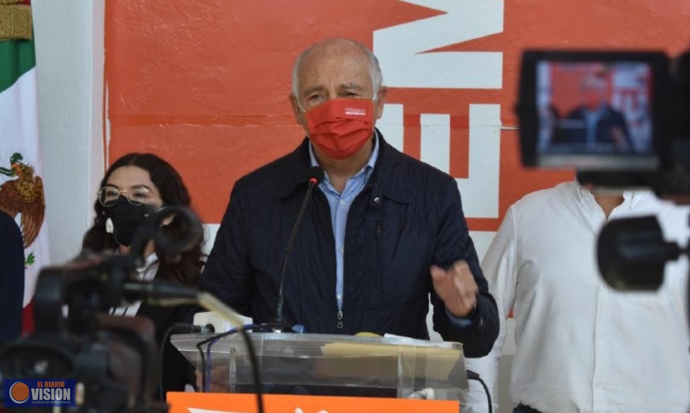 Urgente despartidización de manejo de pandemia: Movimiento Ciudadano Michoacán