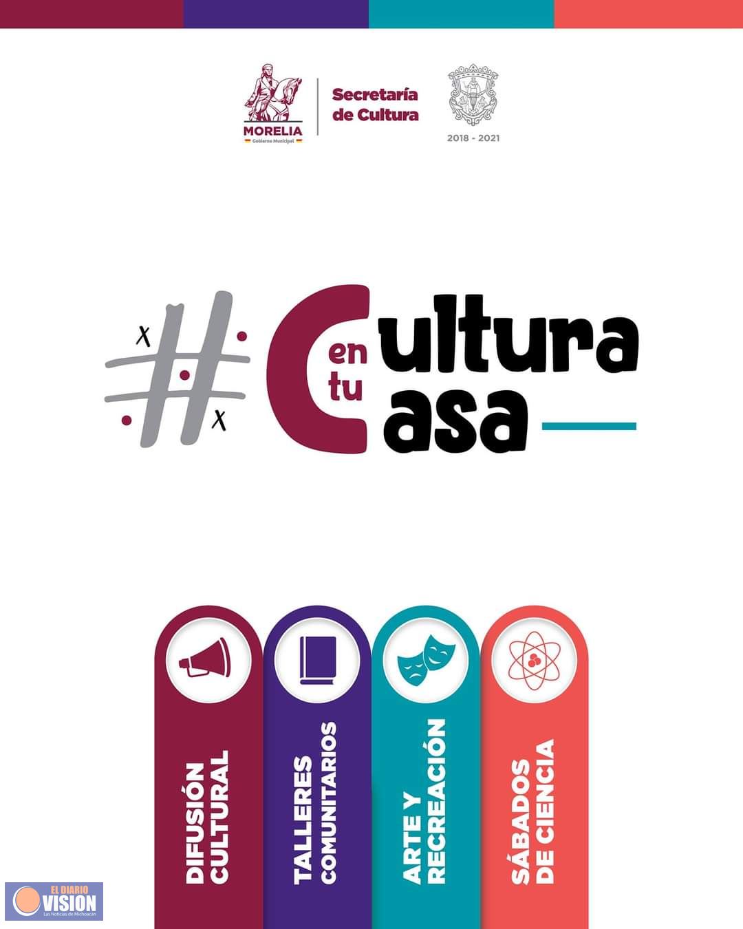 Gobierno de Morelia presenta Cartelera Cultural de Febrero 2021