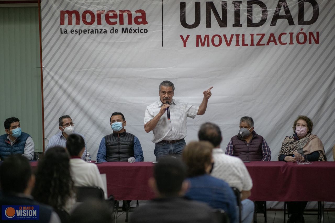 Nuestro proyecto, obradorista, cuenta con el respaldo del pueblo michoacano: Raúl Morón