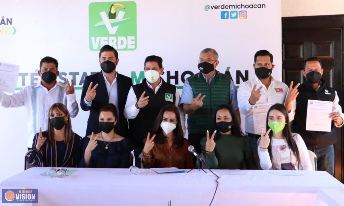 PVEM Michoacán anuncia sus aspirantes a cargos de elección por Morelia 