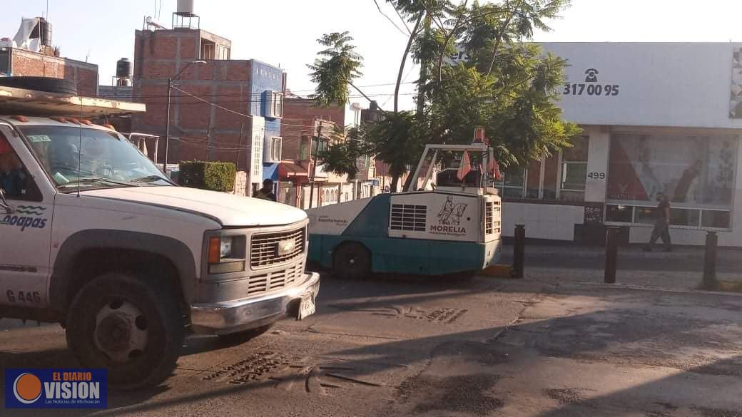 Gobierno Municipal continúa transformando espacios públicos y áreas verdes en Morelia 