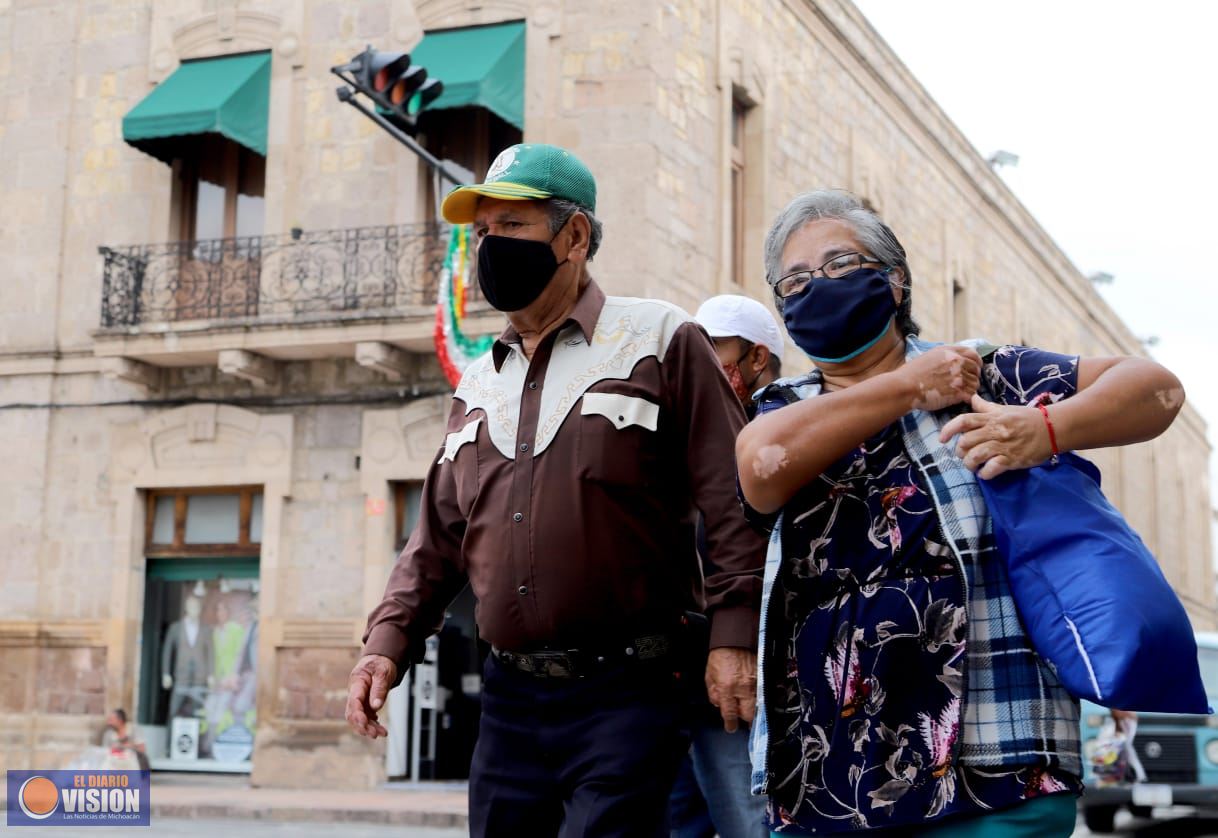 Morelia reporta 87 infectados y 12 muertes por Covid-19, hoy domingo 