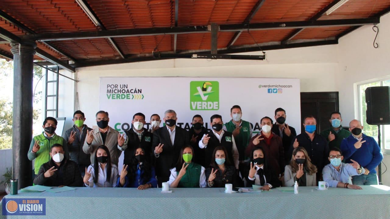 Nombran a Magaña de la Mora coordinador de delegados del Partido Verde en Michoacán