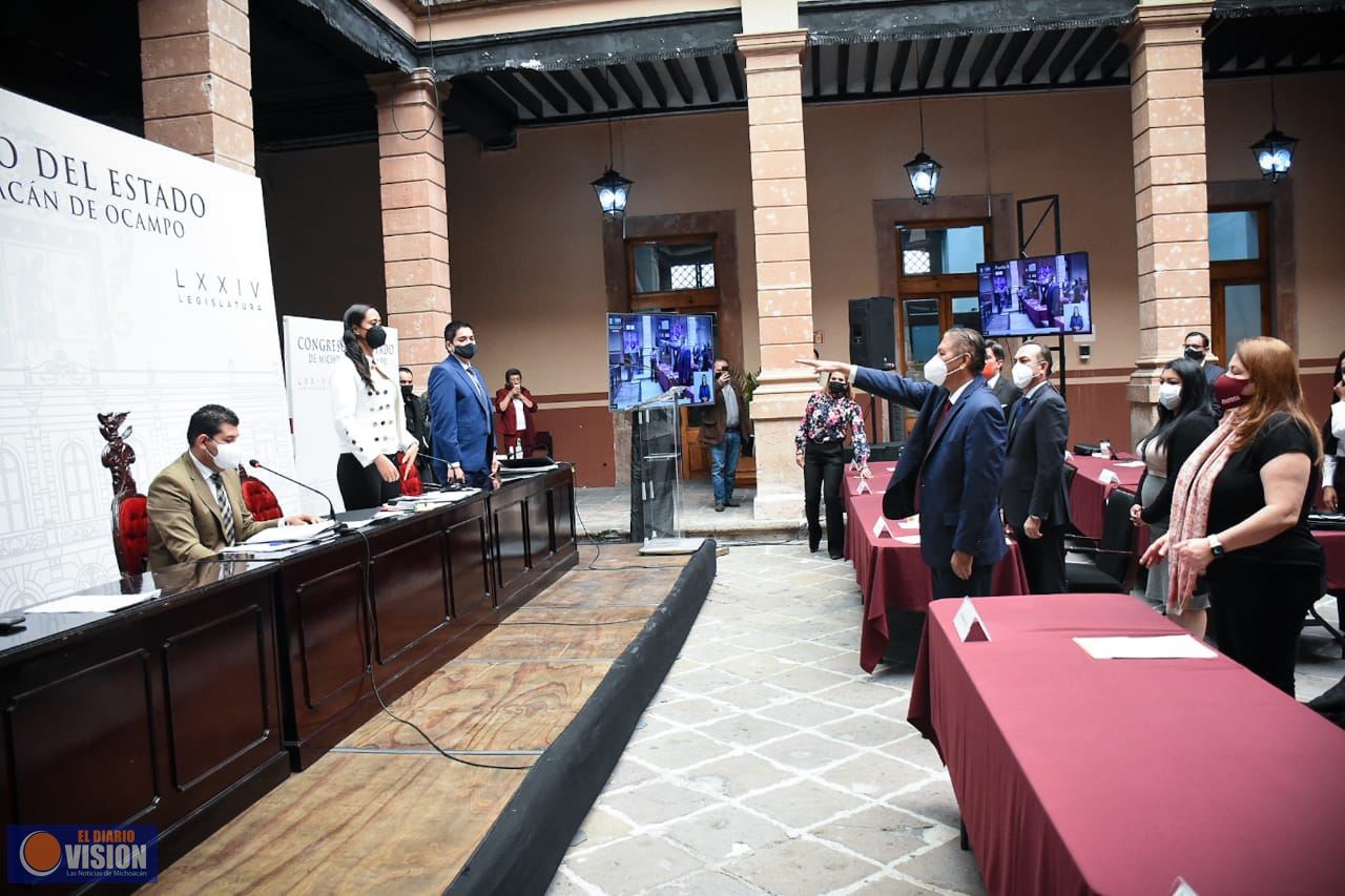 Designa Congreso del Estado presidente municipal provisional de Morelia