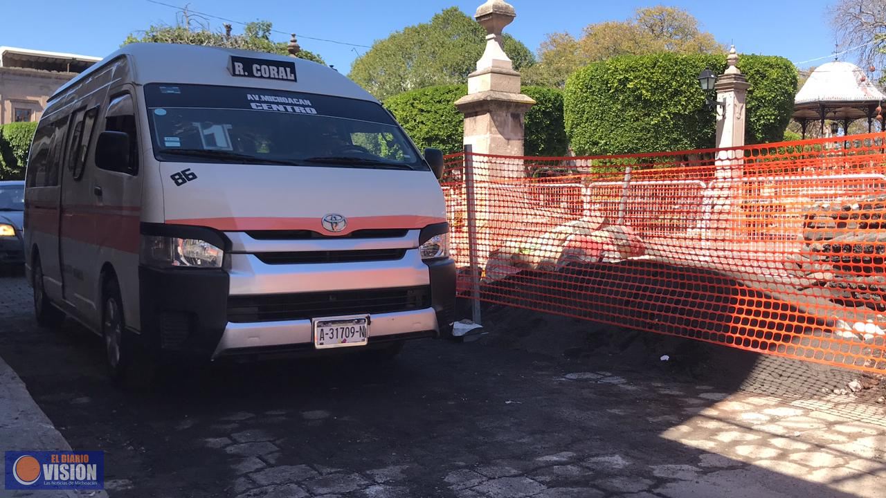 Gobierno de Morelia rehabilitará meseta peatonal sobre calle Allende 