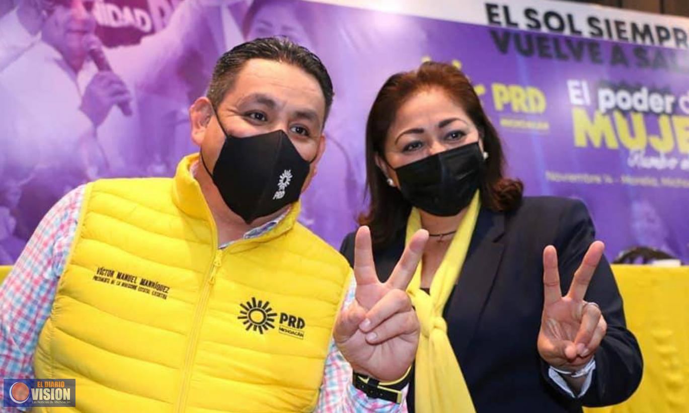 PRD Michoacán aplicará la iniciativa 3 de 3 contra la violencia de género