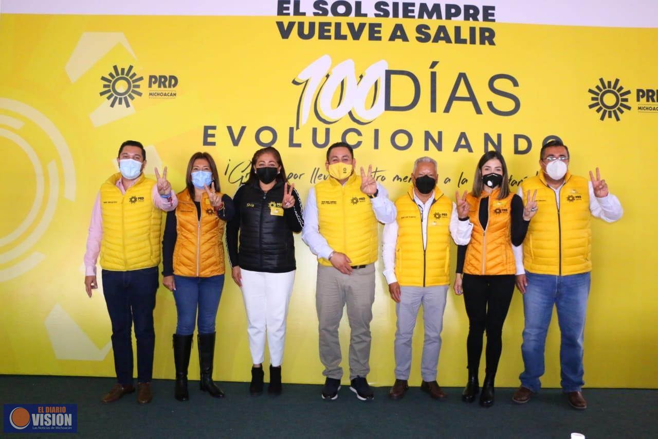 Las mujeres, bien representadas en el Equipo por Michoacán: PRD