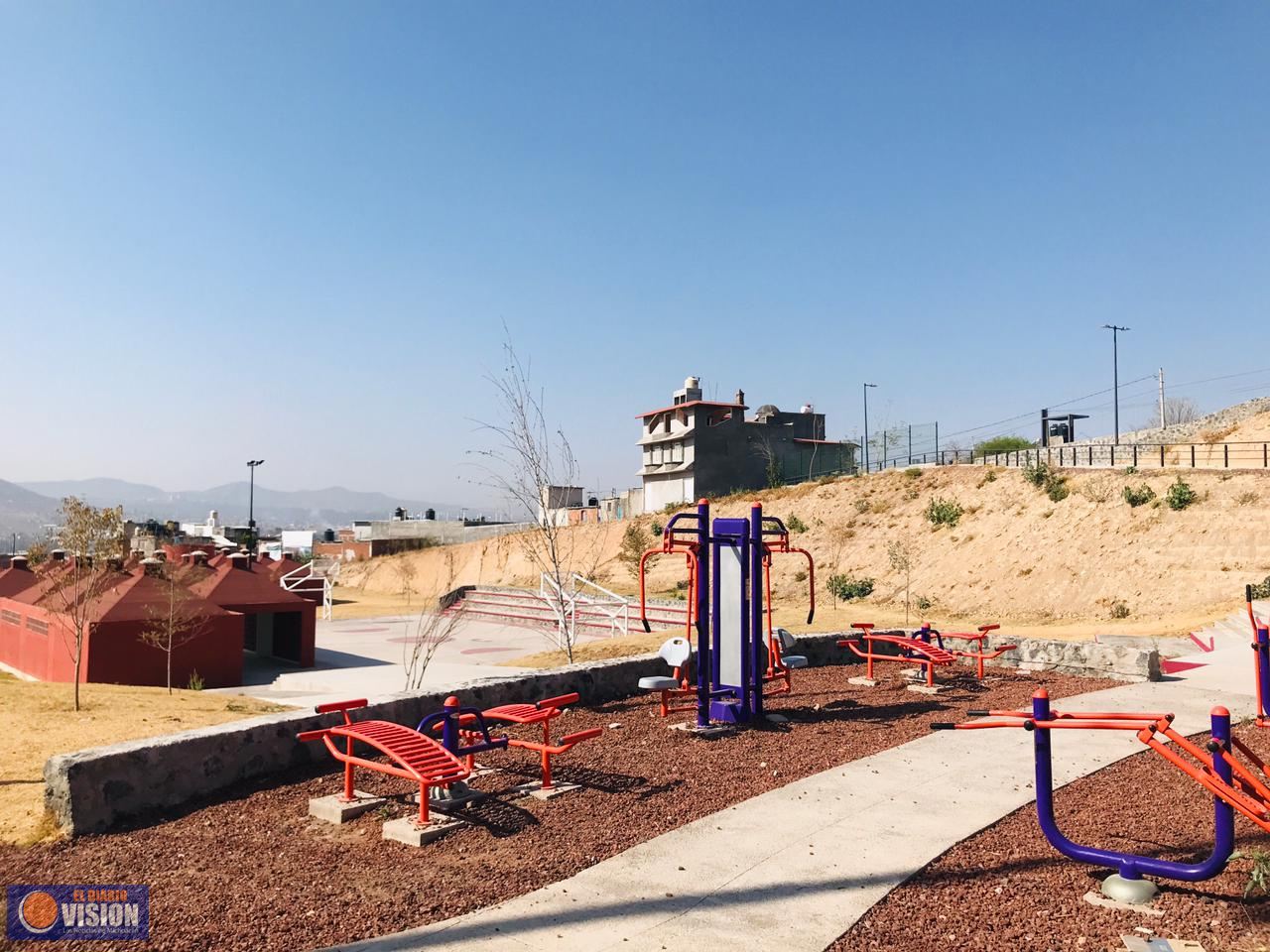 Gobierno de Morelia promueve obras en todo el municipio, se verifican avances en la Aldea 