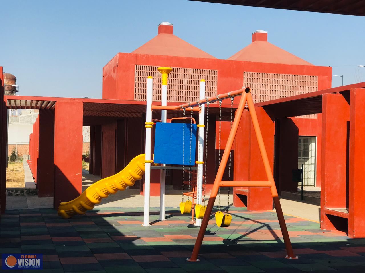 SUOP supervisa trabajos en el Centro de Bienestar de Ciudad Jardín 
