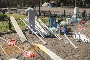 Se retiran hoy comercios y limpieza del Santuario de Guadalupe 