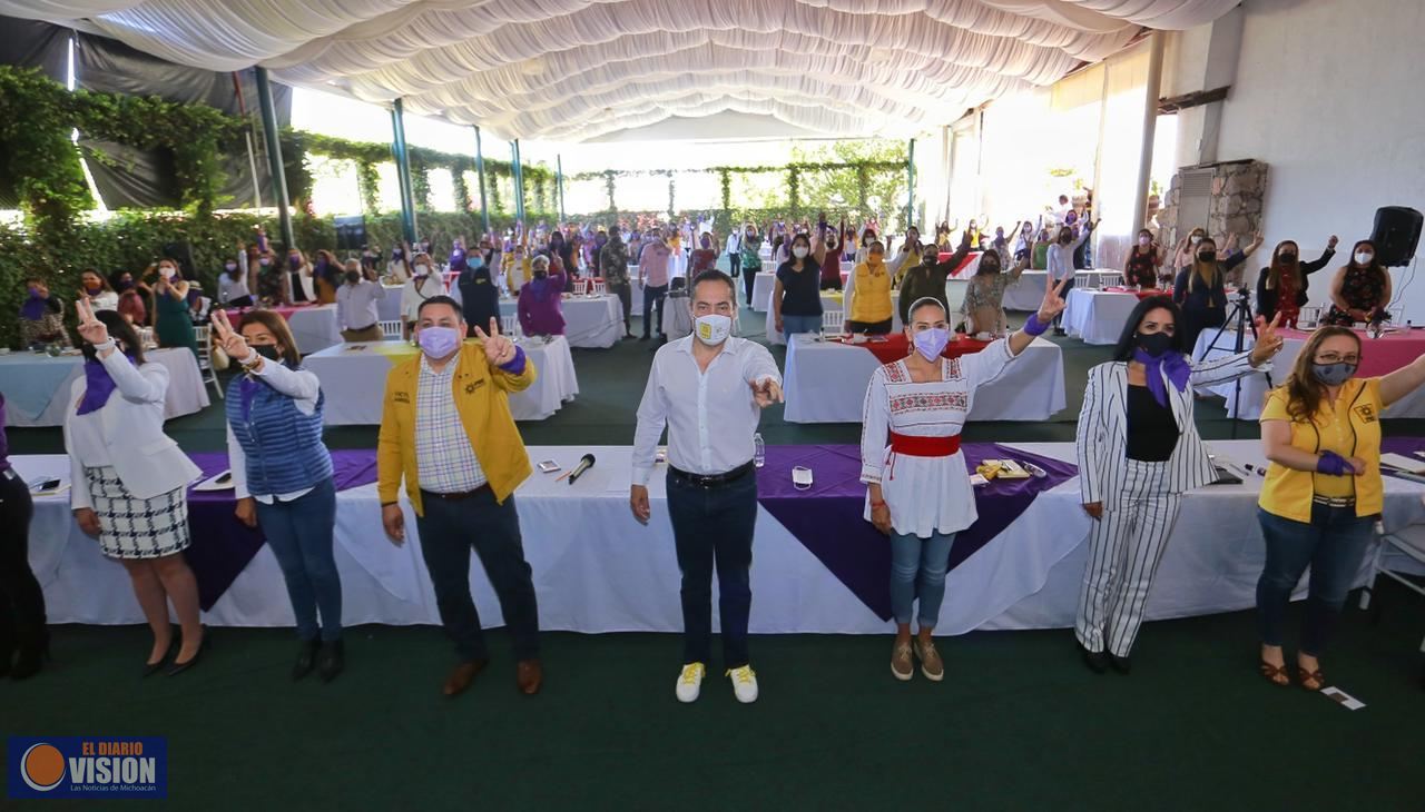 No permitiremos retrocesos en los logros alcanzados en igualdad de género: PRD Michoacán