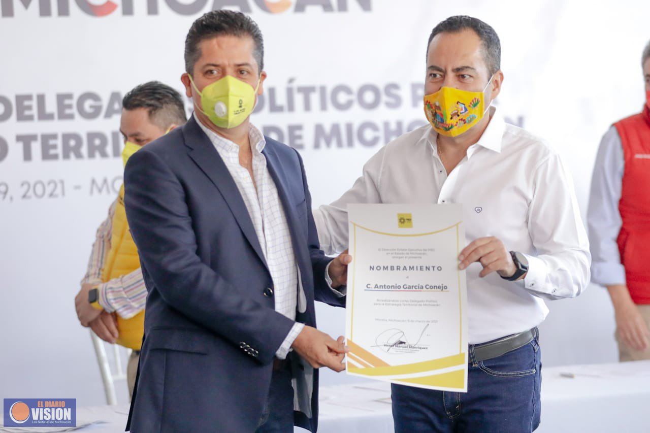 Toño García, Delegado Político para la Estrategia Territorial del PRD