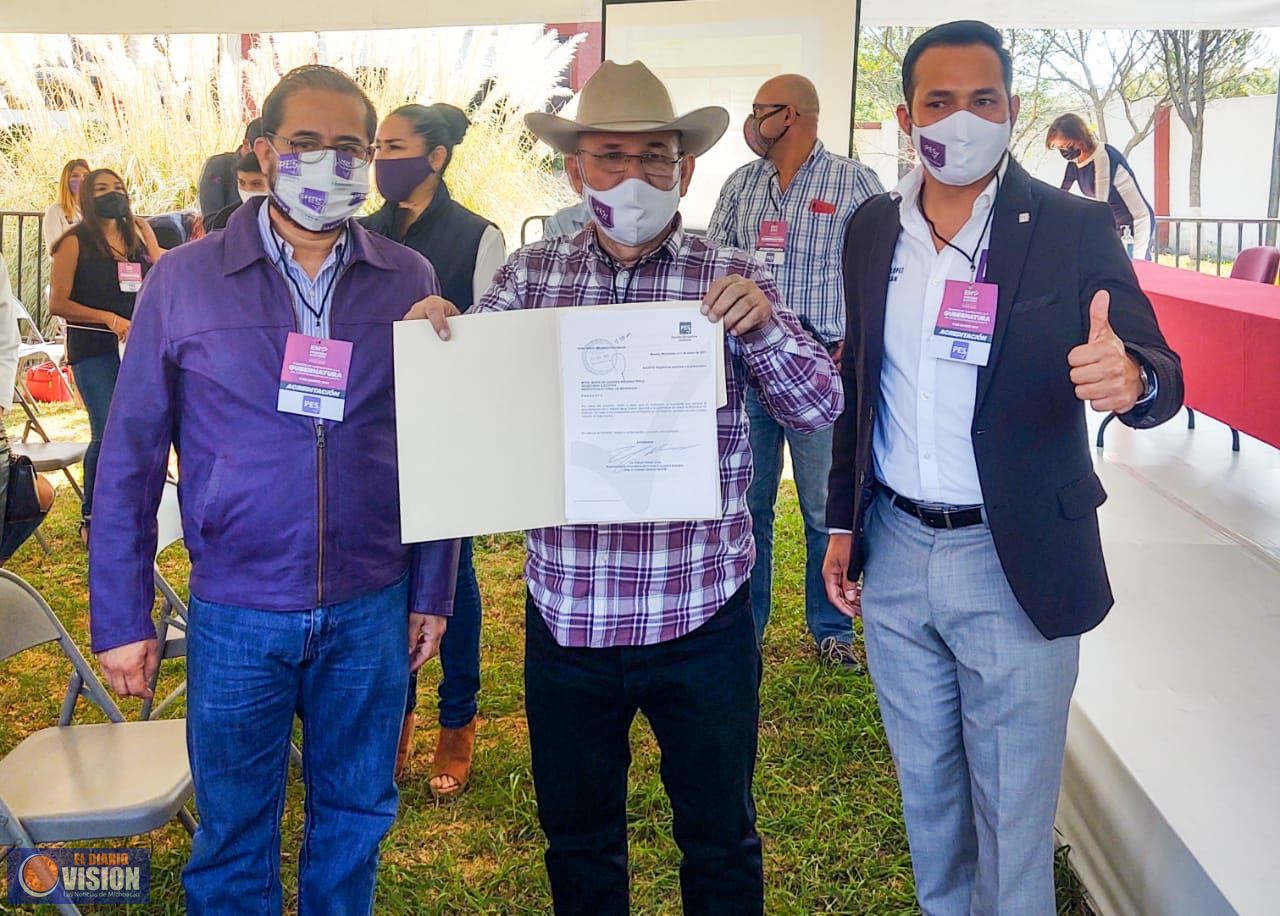 En Michoacán viene un cambio con hechos, afirma Hipólito Mora 