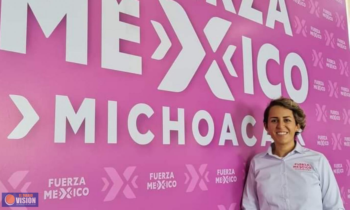 Fuerza por México designa a Karla Martínez en la primera 