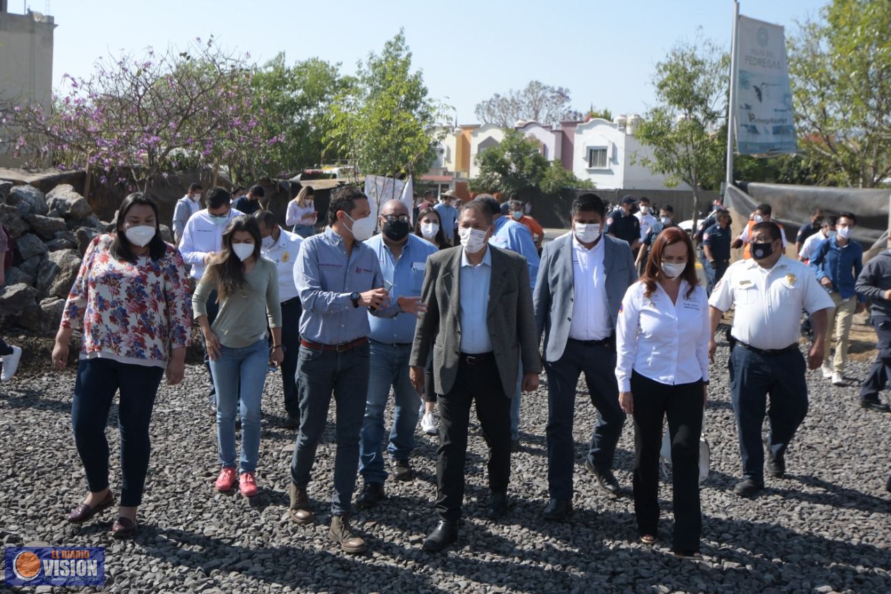 Arranca Humberto Arroniz construcción de Estación de Bomberos en Villas del Pedregal 