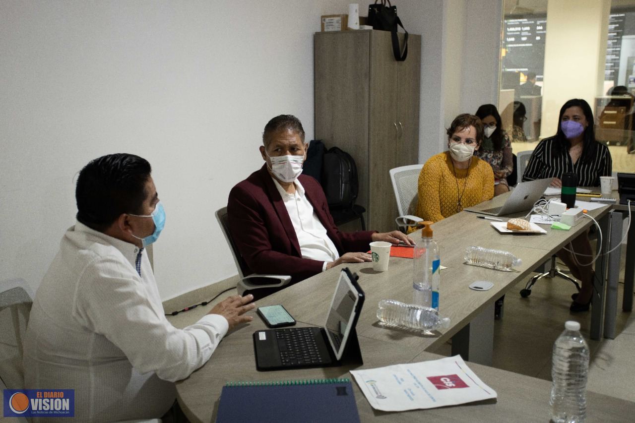 Lista, coordinación entre niveles de Gobierno para aplicar vacunas contra Covid-19 en Morelia 