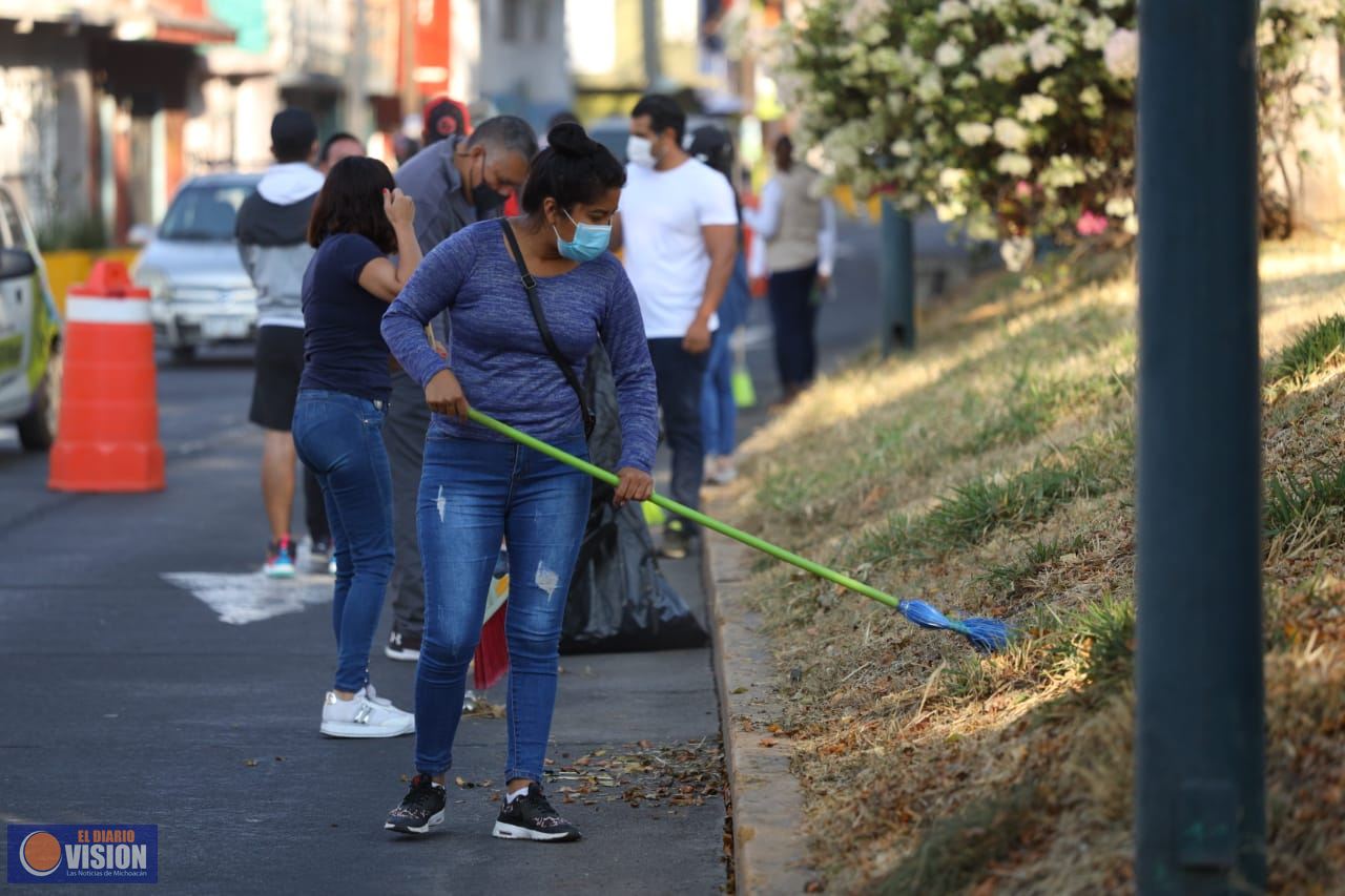 Arrancó Gobierno de Morelia segunda jornada de la campaña 