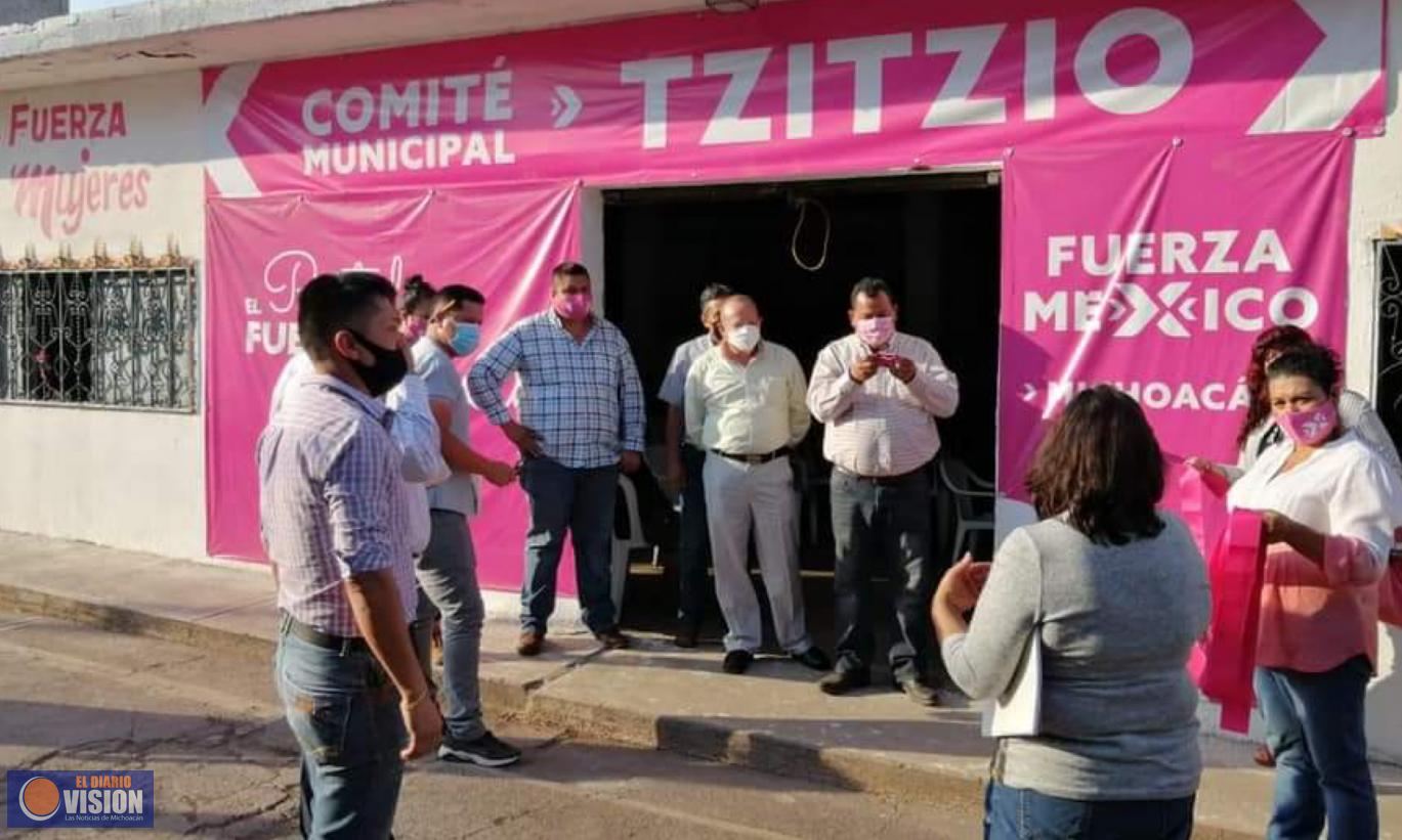 Fuerza por México, logra posicionarse en Tzitzio