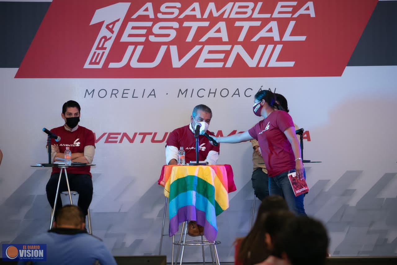 En jóvenes, la clave para garantizar transformación de Michoacán: Raúl Morón