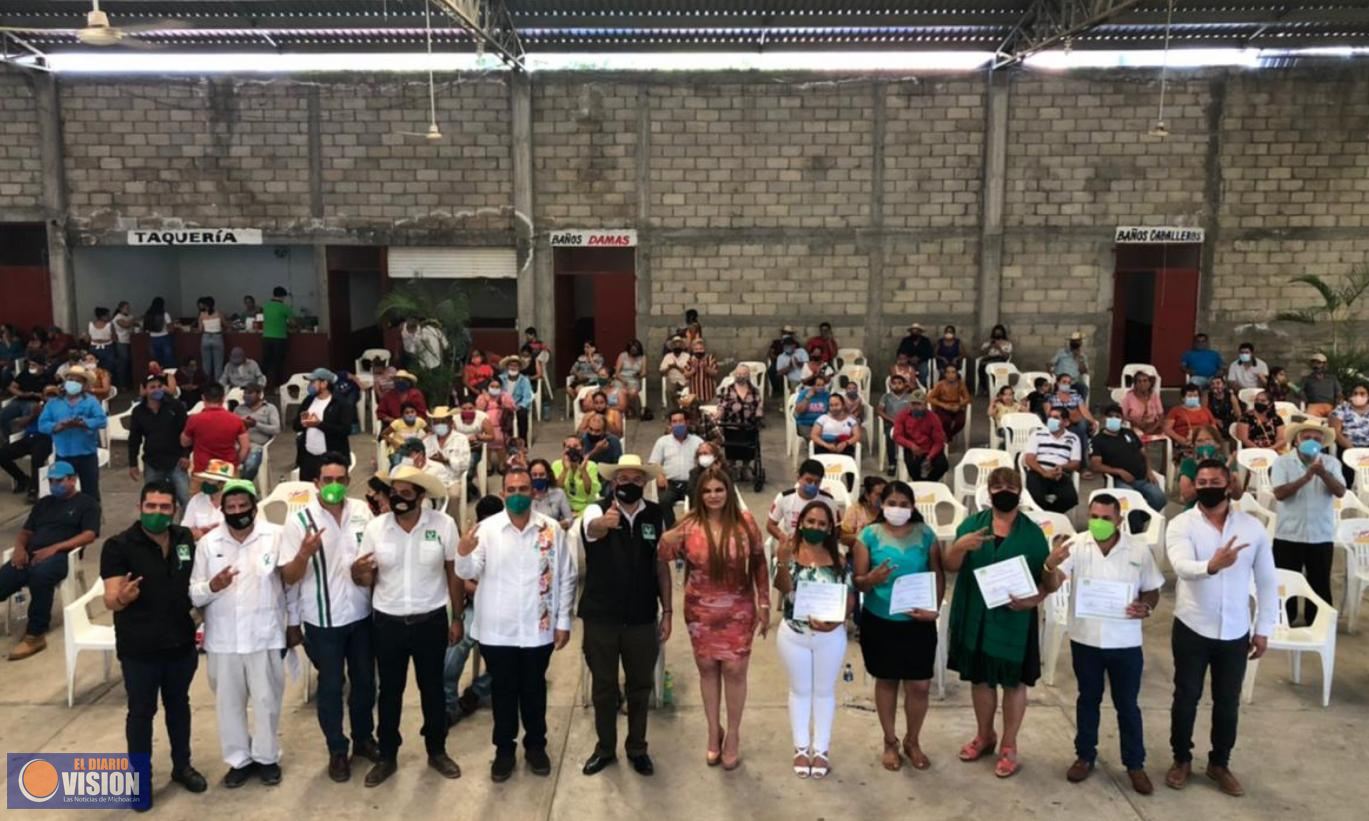 Partido Verde será la bandera de todos los michoacanos: Magaña de la Mora