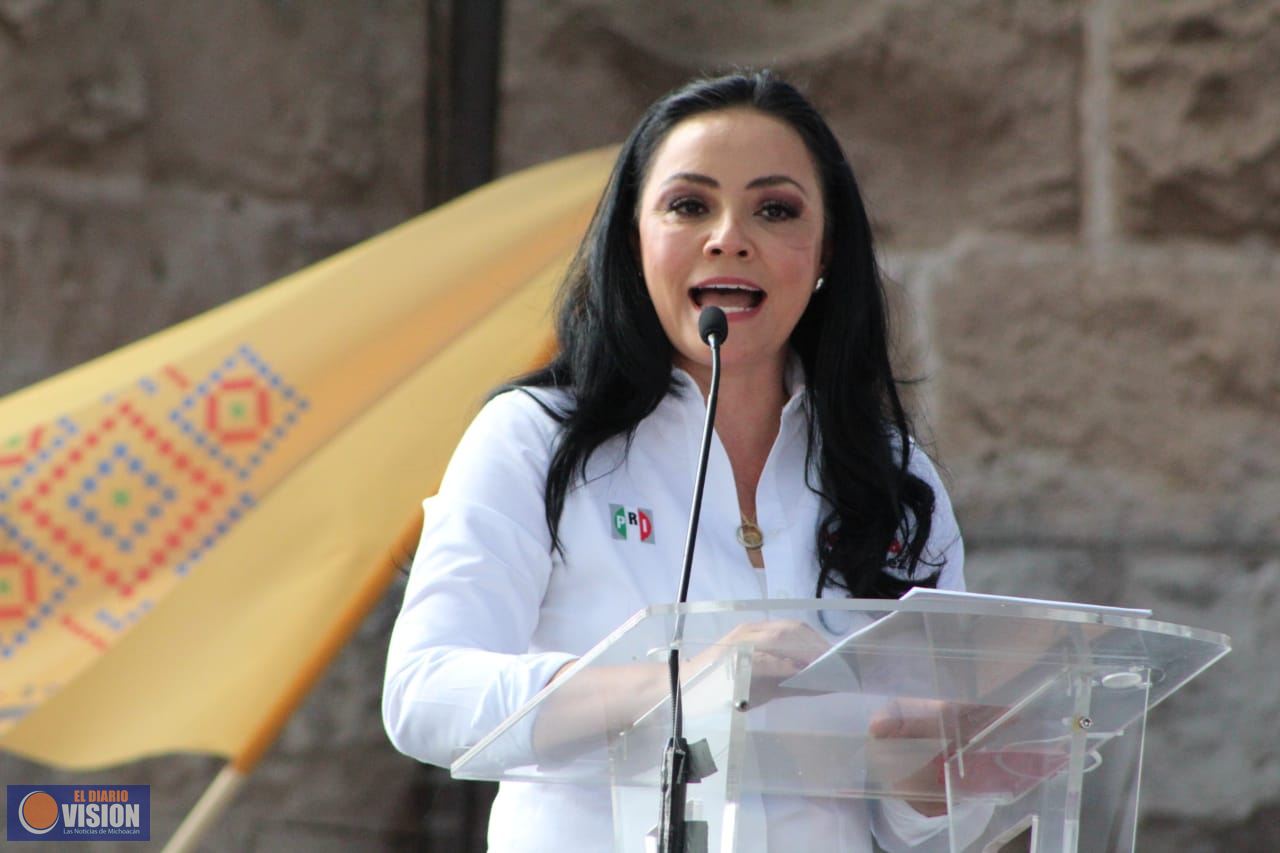 Unidad, por un blindaje democrático a favor de Michoacán: Adriana Hernández