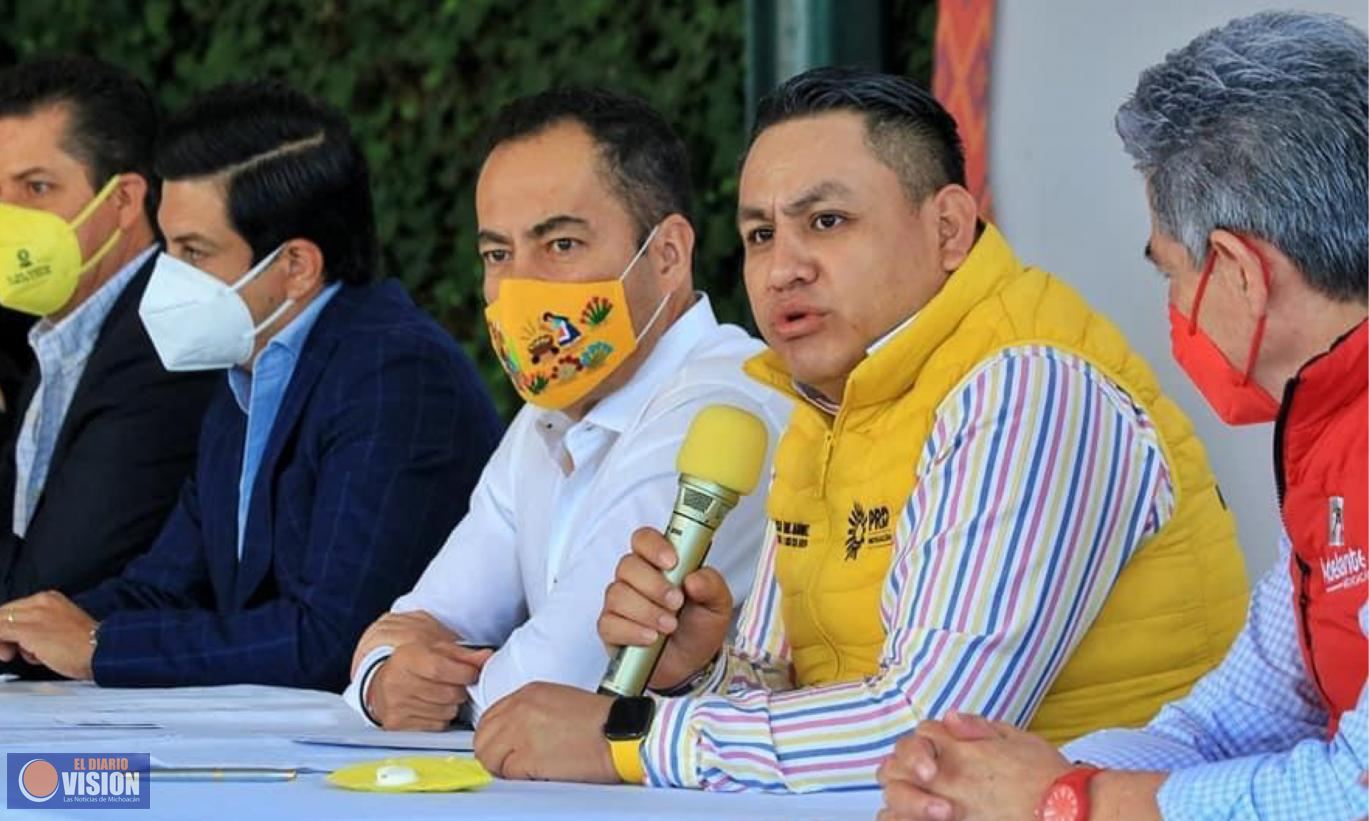 PRD Michoacán fuerte, con rumbo, dirección y liderazgo, ¡preparado para ganar!