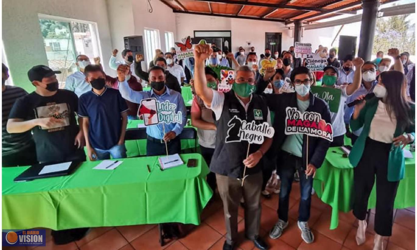 Conforma Partido Verde ejército digital para llevar su mensaje a cada rincón de Michoacán