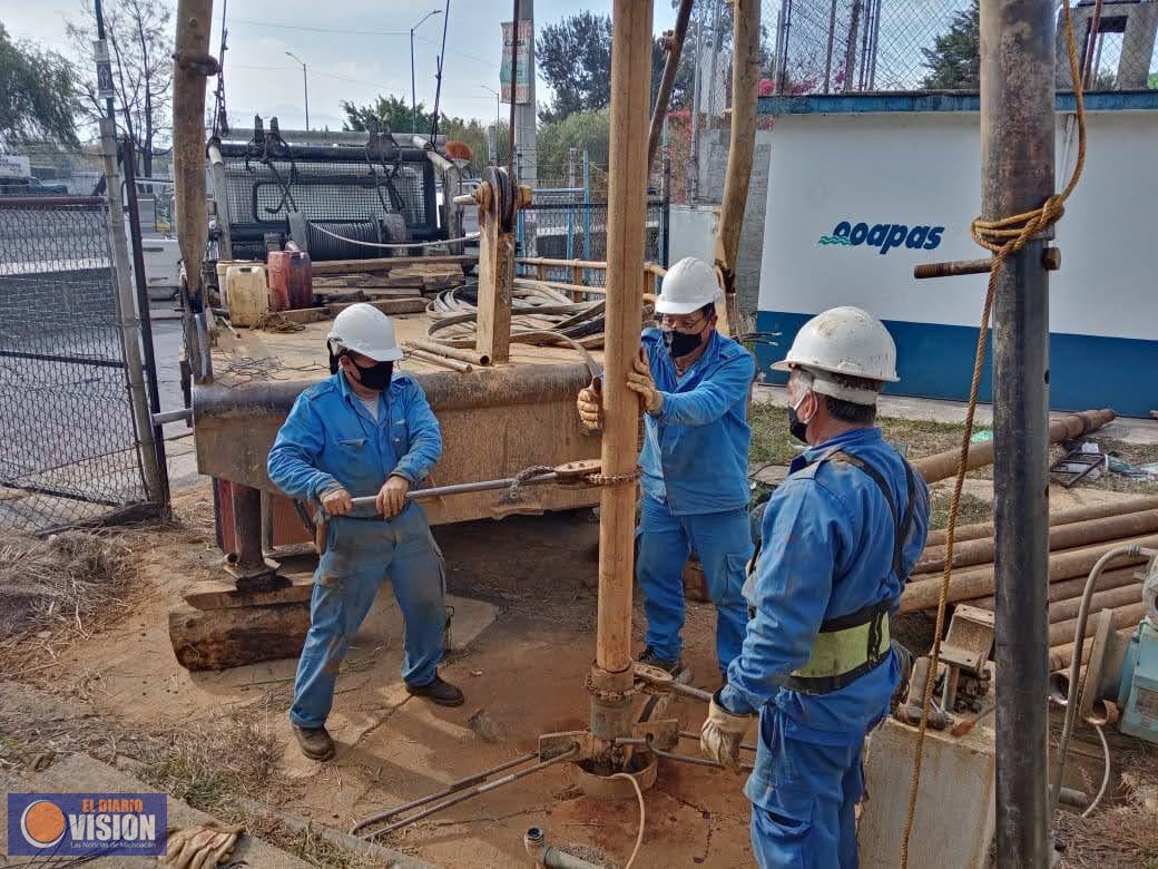 Tres pozos OOAPAS saldrán a mantenimiento esta semana 