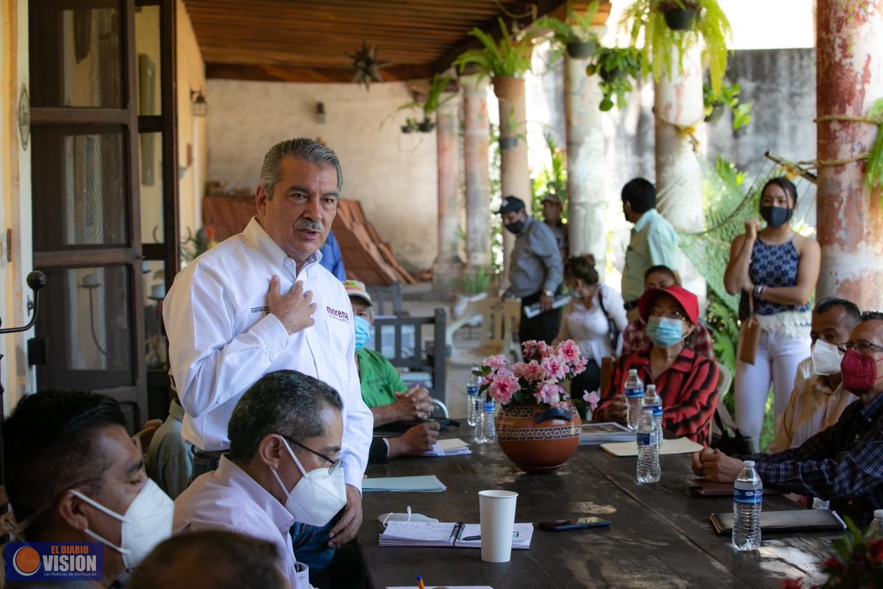 Fortalecimiento de la 4T en Michoacán, firme y en crecimiento: Raúl Morón