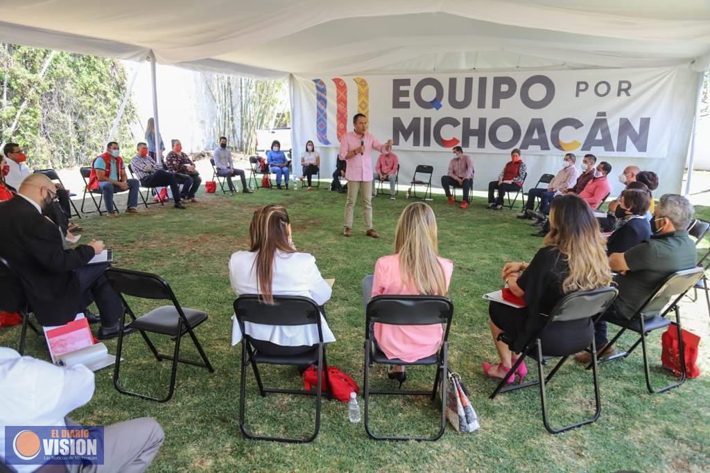 Necesario, consolidar un trabajo organizado antes del 6 de junio: Jesús Hernández Peña
