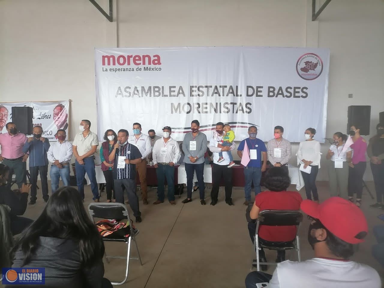 Bases Morenista respaldan aspiración del Maestro Rogelio Raya Morales 