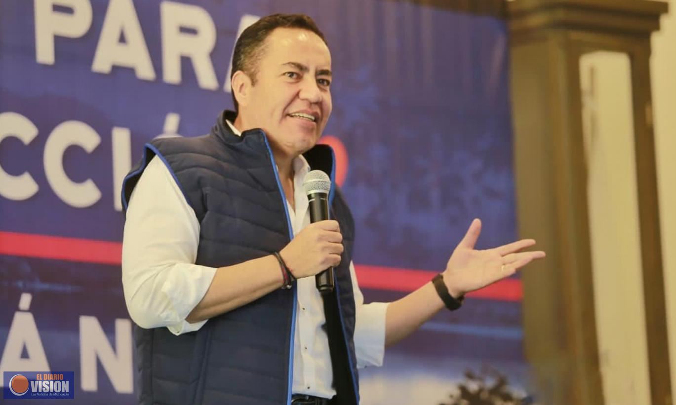 Equipo por Michoacán con transparencia y honestidad: Carlos Herrera 