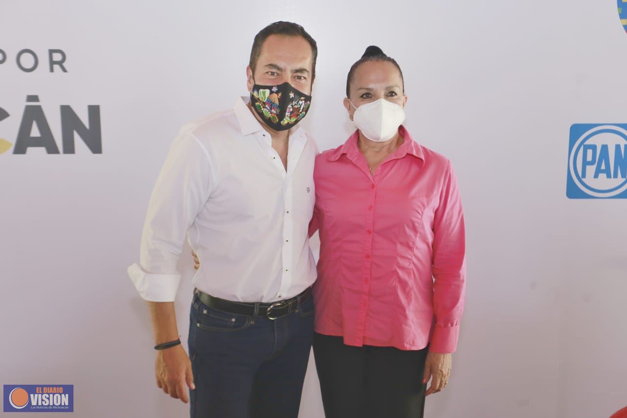 Al Equipo por Michoacán nos une el amor por nuestro estado: Julieta Gallardo
