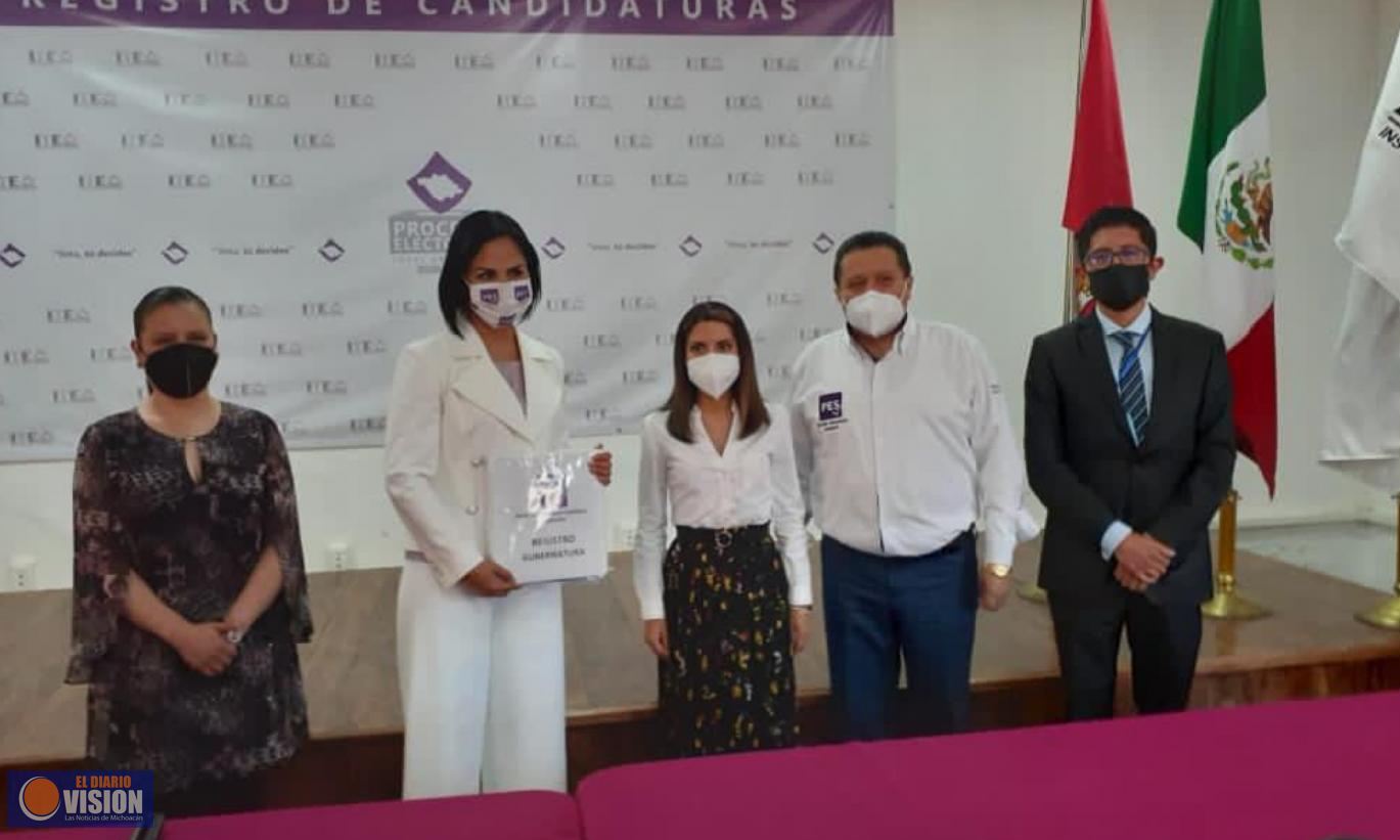 Liliana Becerril candidata a gobernadora por Encuentro Solidario en Tlaxcala