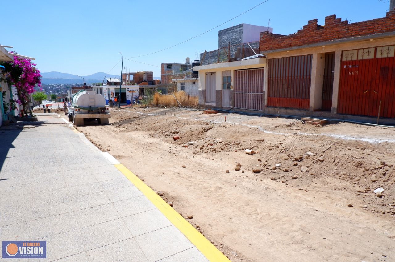 Desarrollo urbano en zonas oriente y poniente una realidad con el Gobierno de Morelia 