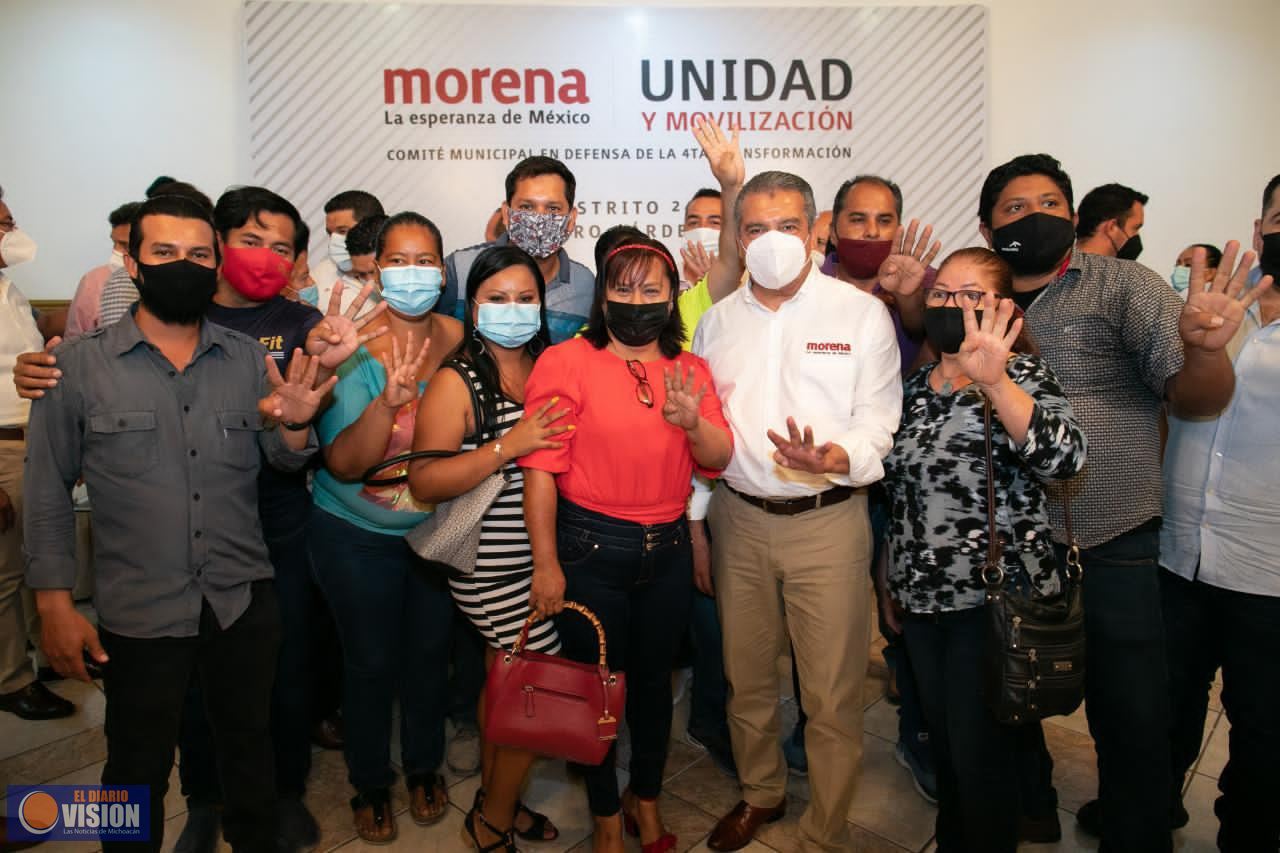 Nuestra postulación a la gubernatura de Michoacán sigue firme: Raúl Morón