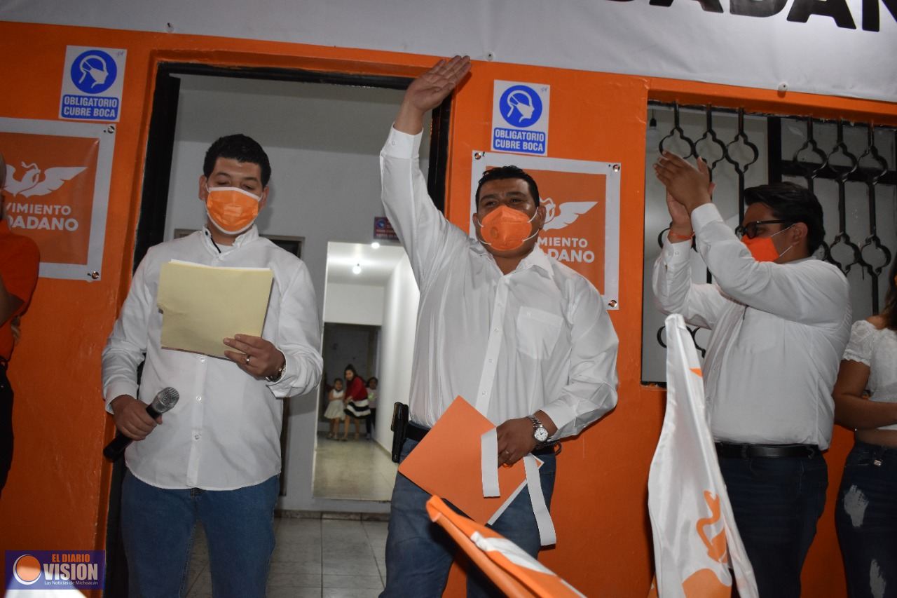 Movimiento Ciudadano abre Casa Ciudadana en Jiquilpan