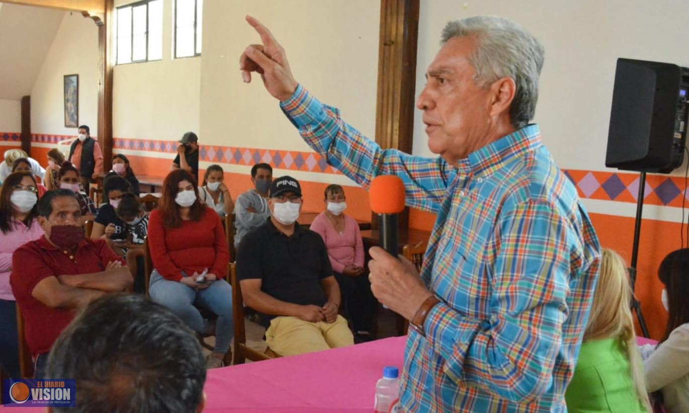 Que Michoacán sea tierra de oportunidades: Cristóbal Arias 